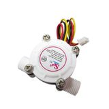 Yf-S302 3.5-24V Su Akış Sensörü (Deniz) Debimetre G1/4" 0.3-6L/Dk