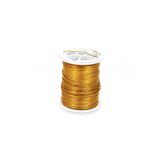 yfhobi 0.30 Mm Sarı Renk Bakır Tel, Bakır Çiçek Teli, Filografi Teli (47-50 Mt Arasında)