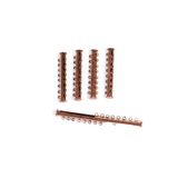 yfhobi 1 Adet - 8 Delikli, Geçmeli Klips, Takı Klipsi, Bileklik Klipsi, Antik Bakır Kaplama, 1.kalite