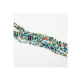 yfhobi 1 Dizi (140-150 Adet) - 2 mm Yassı Kristal Cam Boncuk Dizisi, 13. Karışık Renk, 1.Kalite