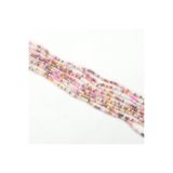 yfhobi 1 Dizi (140-150 Adet) - 2 mm Yassı Kristal Cam Boncuk Dizisi, 19. Karışık Renk, 1.Kalite