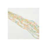 yfhobi 1 Dizi (140-150 Adet) - 2 mm Yassı Kristal Cam Boncuk Dizisi, 5. Karışık Renk, 1.Kalite