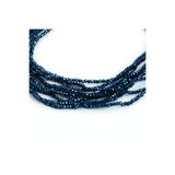 yfhobi 1 Dizi (145-155 Adet) - 2 mm Yassı Kristal Cam Boncuk Dizisi Kaplama Mavi Renk 1.Kalite
