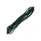 yfhobi 1 Dizi (145-155 Adet) - 2 mm Yassı Kristal Cam Boncuk Dizisi Mat Çok Koyu Yeşil Renk 1.Kalite