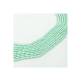 yfhobi 1 Dizi (145-155 Adet) - 2 mm Yassı Kristal Cam Boncuk Dizisi Mat Mint Yeşili Renk 1.Kalite