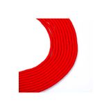 yfhobi 1 Dizi (40 Cm) - 6 Mm Fimo Boncuk, Kırmızı Renk Polimer Kil Fimo Boncuk Dizisi, Hamur Boncuk