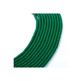 yfhobi 1 Dizi (40 Cm) - 6 Mm Fimo Boncuk, Koyu Yeşil Renk Polimer Kil Fimo Boncuk Dizisi, Hamur Boncuk