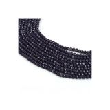 yfhobi 1 Dizi (67-70 Adet) - 8 mm Yassı Kristal Cam Boncuk Dizisi Mat Mor Renk 1.Kalite