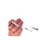 yfhobi 10 Adet - 3 Cm Nikel Kaplama Maşa Toka, Pens Toka, Timsah Toka, Saç Tokası, 1.kalite, Yerli Üretim