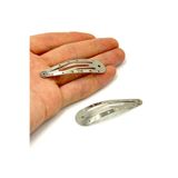 yfhobi 10 Adet - 6 cm Çıt Çıt Toka, Saçın Çift Tarafı Sallantılı Model, 1.kalite, Yerli Üretim Çıtçıt Toka