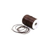 yfhobi 10 Metre - 1.5 Mm Kore Ipi, Kolye, Bileklik, Takı Ipi, Parlak Kahve Renk