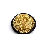 yfhobi 2.5 Mm Sarı Kaplama Metal Boncuk, Demir Boncuk, 10 Gram (400-420 Adet Arası )