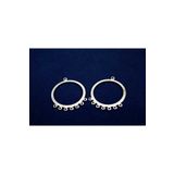 yfhobi 2 Adet - 38x31 Mm Küpe Sallantısı Nikel Kaplama Metal Pul, Takı Malzemesi, Pirinç Pul, 17n