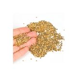 yfhobi 2 Mm Pirinç Üzeri Altın Kaplama Küp Boncuk, 1. Kalite Kararmaz Metal Küp Boncuk, (3 GRAM ~ 90 ADET)