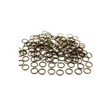 yfhobi 20 Adet - 10 Mm Kalın Montaj Halkası, Takı Halkası, Bağlantı Halkası, Antik Sarı Kaplama