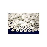yfhobi 20 Adet - 7 Mm Yuvarlak Pul, Takı Malzemesi, Metal Pul, Nikel Kaplama, Pirinç #78n