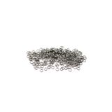 yfhobi 200 Adet - 4 Mm Nikel Kaplama Montaj Halkası, Takı Halkası, Yuvarlak Halka