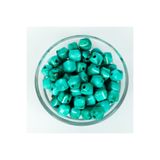 yfhobi 25 gram - 10x11 mm Firuze Desen Kübik Plastik Boncuk (25 gram - 30-33 Adet Arası)