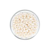 yfhobi 25 gram ( 120 Adet )- Krem Renk Yamuk Inci Boncuk, Lüks Barok Yamuk Inci,