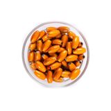 yfhobi 25 Gram - 8.5x16 Mm Turuncu Renkli Oval Cam Boncuk, ( 25gr - 16-17 Adet Arası )
