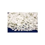 yfhobi 40 Adet - 4 Mm Yuvarlak Pul, Takı Malzemesi, Metal Pul, Nikel Kaplama, Pirinç #83n