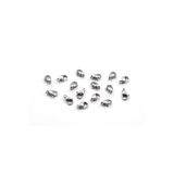 yfhobi 5 Adet - 10 mm, Çelik Papağan Klips. Armut Klips, Çelik Takı Klipsi, Gümüş Renk, 1.Kalite KARARMAZ