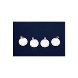 yfhobi 5 Adet - 13 Mm Yuvarlak Kulplu Pul, Takı Malzemesi, Metal Pul, Nikel Kaplama, Pirinç #1603n