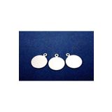 yfhobi 5 Adet - 13 Mm Yuvarlak Kulplu Pul, Takı Malzemesi, Metal Pul, Nikel Kaplama, Pirinç #90n
