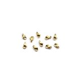 yfhobi 5 Adet - 9 mm, Çelik Papağan Klips. Armut Klips, Çelik Takı Klipsi, Gold Renk, 1.Kalite KARARMAZ