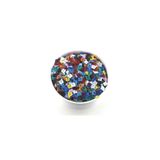 yfhobi 5 Gram - 10x7 Mm Desenli Renkli Metal Pul, Takı Malzemesi, Pirinç Pul, (40-42 Adet Civarı)