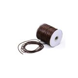 yfhobi 5 Metre - 2 Mm Kore Ipi, Kolye, Bileklik, Takı Ipi, Parlak Kahve Renk