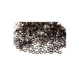 yfhobi 50 Adet - 5x6 Mm Elips Montaj Halkası, Takı Halkası, Metal Bağlantı Halkası, Bakır Oksit Kaplama