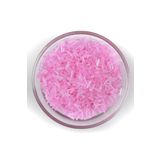 yfhobi 50 Gram - Cam Boru Boncuk, Takı Yapım Boncuğu, Boru Kum Boncuk, Parlak Şeffaf Pembe Renk, K54