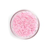 yfhobi 50 Gram - Cam Boru Boncuk, Takı Yapım Boncuğu, Boru Kum Boncuk, Pembe Renk, K57