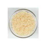 yfhobi 50 Gram - Cam Boru Boncuk, Takı Yapım Boncuğu, Boru Kum Boncuk, Şeffaf Mat Krem Renk, K61