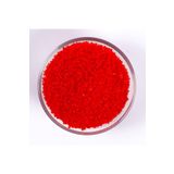 yfhobi 50 Gram- Cam Kesme Kum Boncuk, Takı Yapım Boncuğu, Cam Kesme Boncuk, Mat Kırmızı Renk, K52