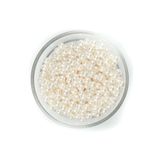 yfhobi 500 Gram - 6 Mm Krem Renk Inci Boncuk, Plastik Inci Boncuk, (205-215 Adet Arası)