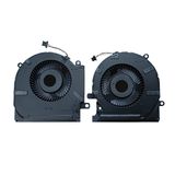 YFLAPFAN (1 Çift) Yeni CPU GPU Soğutma Fanı HP OMEN 15-EK 15-EN (GTX1660Ti RTX20) Serisi Yedek Fan TPN-Q236 Q238 15-EN0013dx 15-EN0023dx 15-EK0013dx 15-EK0022 3dx DC1 2 V