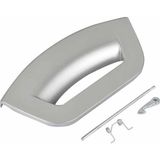 YFS Ariston Hotpoint Ile Uyumlu Indesit Fmg 821SMA Çamaşır Makinesi Kapak Mandal Tutamağı Gri