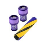 YFS Dyson Ile Uyumlu V12 Detect Slim Süpürge Ana Fırçası ve Hepa Filtre 2 Adet