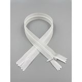 YFS Fermuar T3 Gizli Fermuar 5 Adet - 50 cm - Beyaz