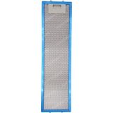 YFS Ferre Ile Uyumlu En 13,1 cm Boy 49,1 cm - Arka Tırnak 4,5 cm Aspiratör Davlumbaz Metal Yağ Filtresi