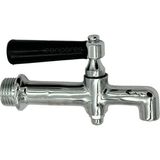 YFS Semaver Ile Uyumlu Musluk Göstergesiz, Dıştan Dişli, Demir, Kazan ve Kahveci Musluğu 10,8x6,5cm - 2cm Dişli