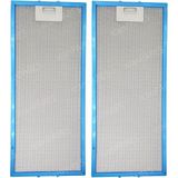 YFS White Daisy Ile Uyumlu Davlumbaz Aspiratör Filtresi - 20,5X47,5 cm (205X475 Mm), Arka Tırnak Aralığı: 4,5 cm (45 Mm), 2’
