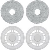 YFS Xiaomi Ile Uyumlu S10+ B105 Robot Süpürge Mop Bezi X2, Tutma Aparatı X2 - 1 Adet