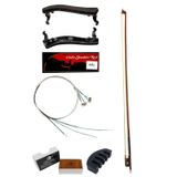 Yg-44kyt Keman Yastığı Keman Yayı Keman Teli Reçine Susturucu Set (4/4 Ve 3/4 Uyumlu)