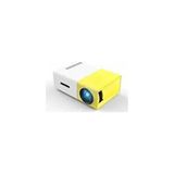YG300 Mini LED Projeksiyon Hdmı- Mini Projeksiyon Cihazı - Sarı