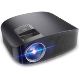 YG600 2000 Lümen 1080P 30000 Saat LED Projektör Hdmı/vga /usb/sd/av Input Projeksiyon Cihazı - Siyah