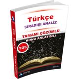 YGS TÜRKÇE KONU ÖZETLI TAMAMI ÇÖZÜMLÜ SORU BANKASI - AHMET KARAGÖZ