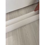 Ygt Ambalaj 1 Adet Geçmeli Kapı Altı Süngeri Izolasyon Soğuk Hava Kesici Toz Önleyici Beyaz - Renkli